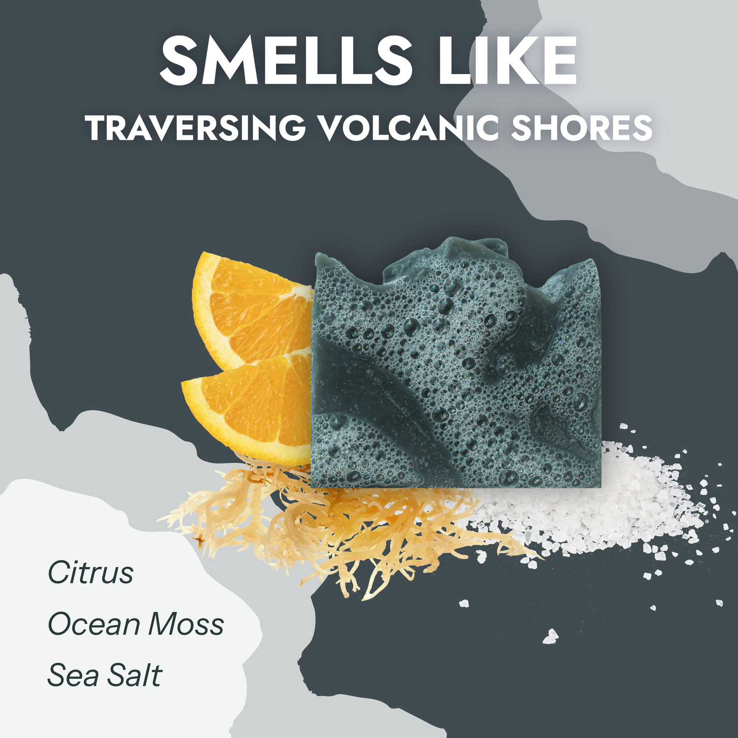 Black Sand Beach Bar Soap