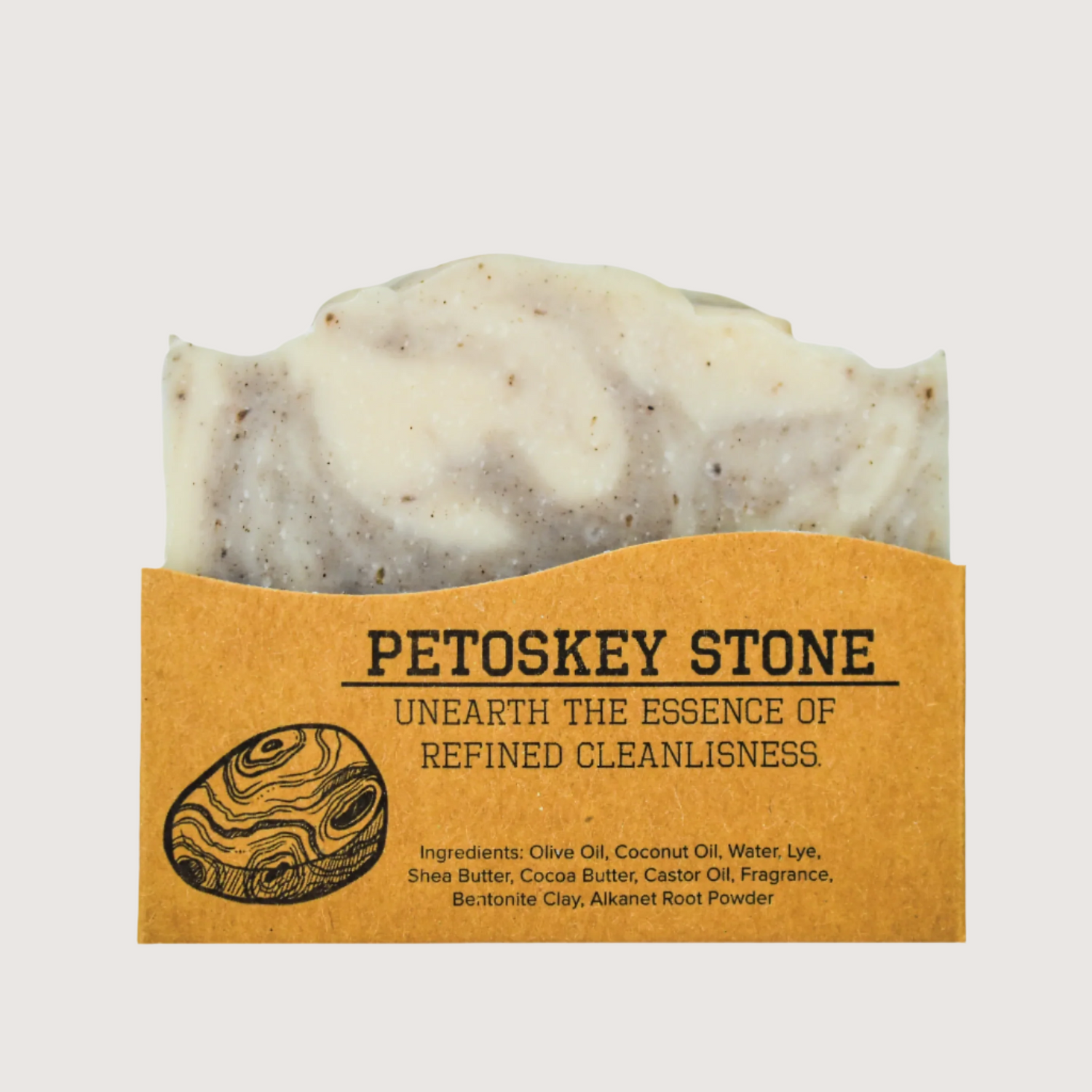 Petoskey Stone Bar Soap