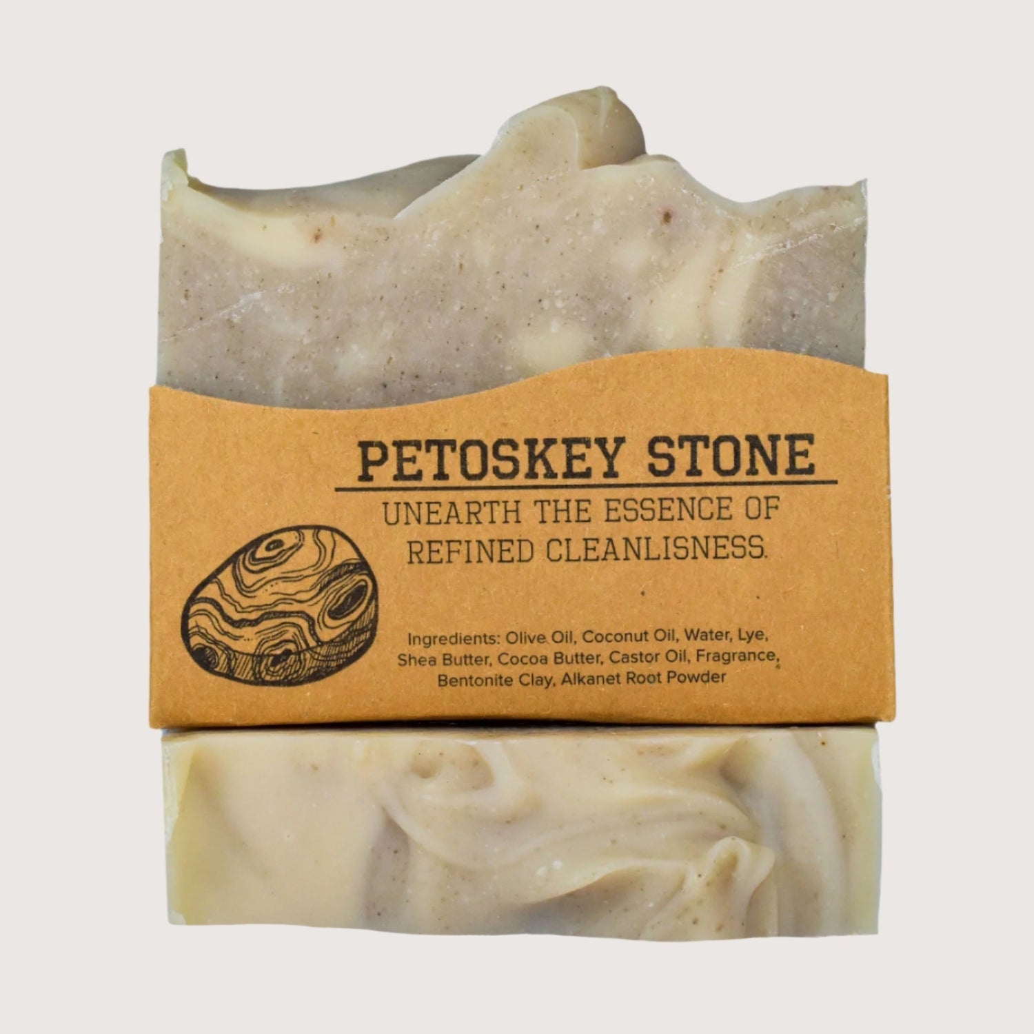Petoskey Stone Bar Soap