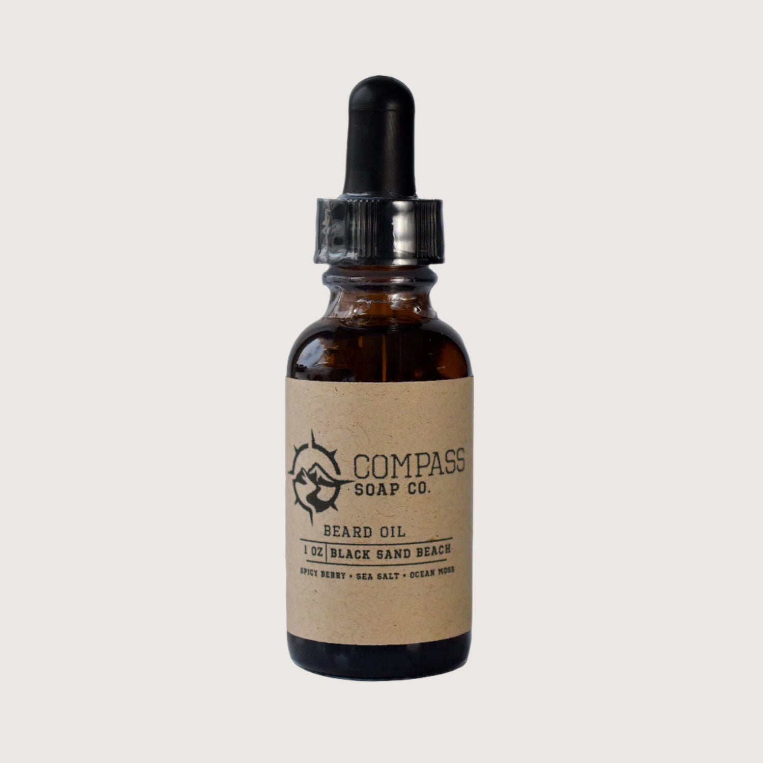 Black Sand Beach beard oil