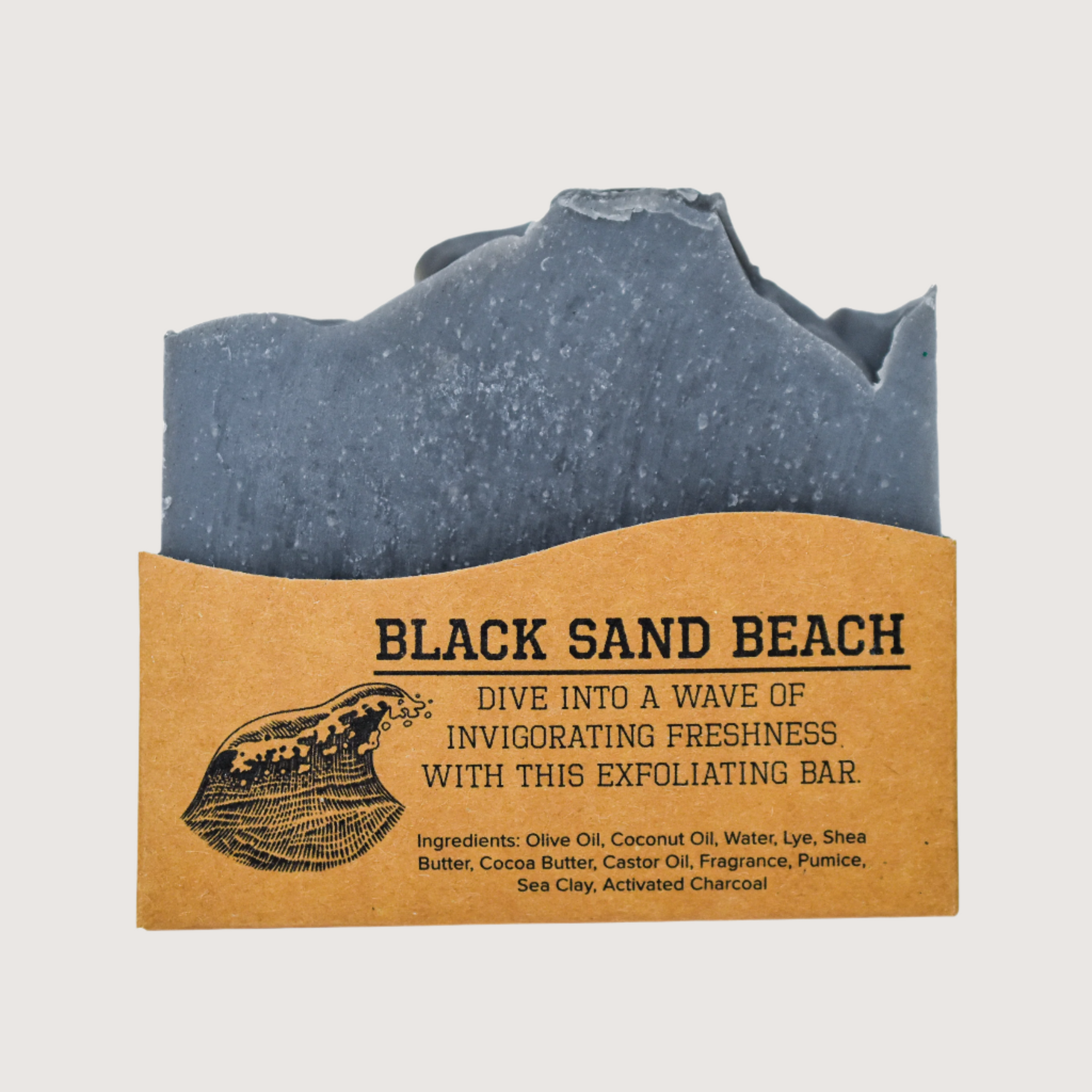 Black Sand Beach Bar Soap