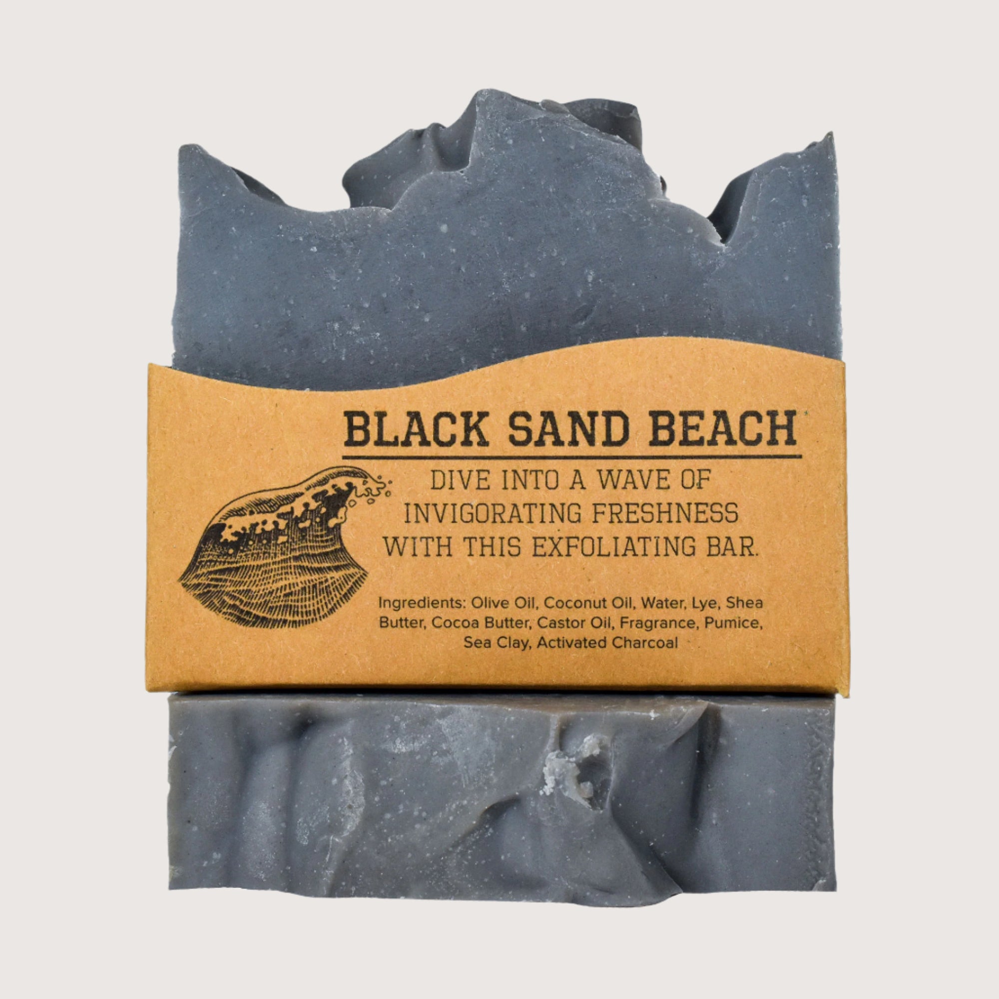 Black Sand Beach Bar Soap