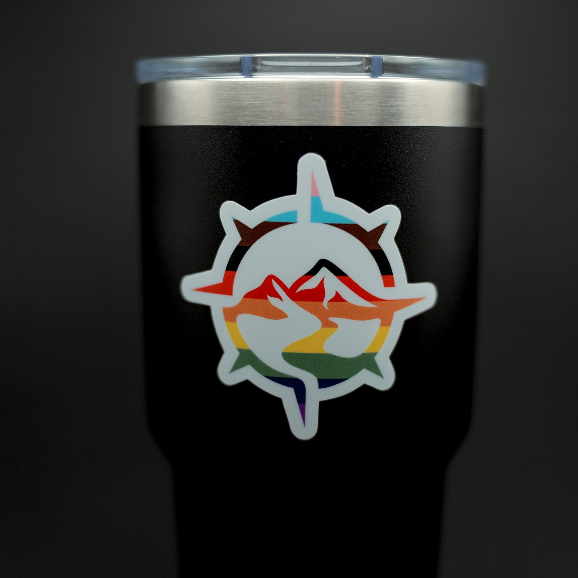 Pride Edition - Compass Soap Logo Sticker