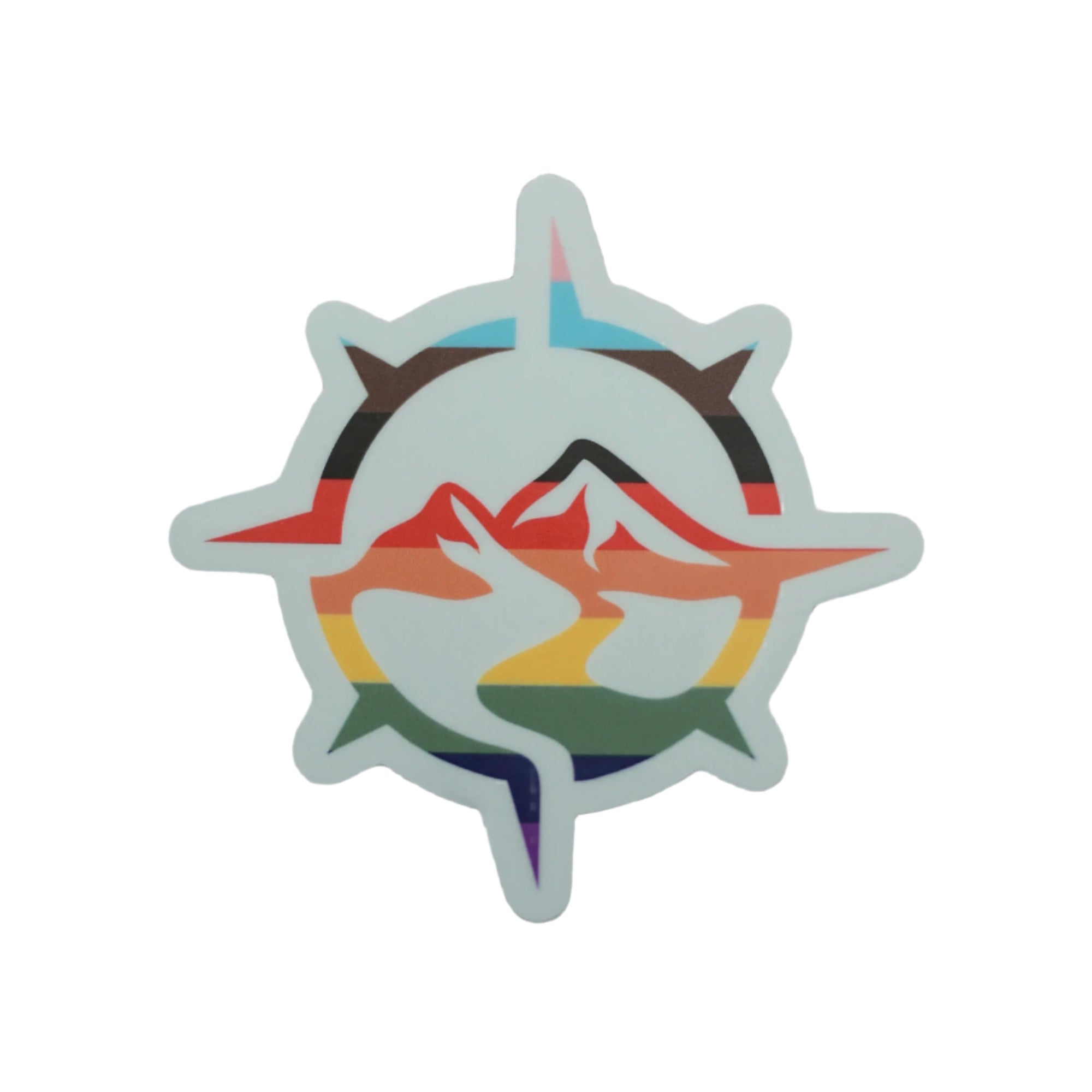 Pride Edition - Compass Soap Logo Sticker