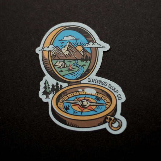 Compass Sticker