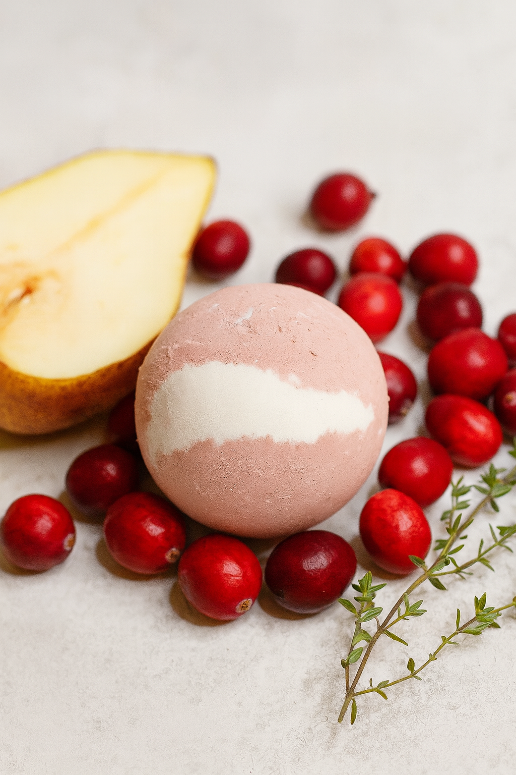 Cranberry Hinterland Bath Bomb
