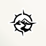 Compass Soap Logo Sticker 1