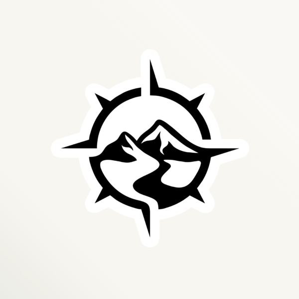 Compass Soap Logo Sticker