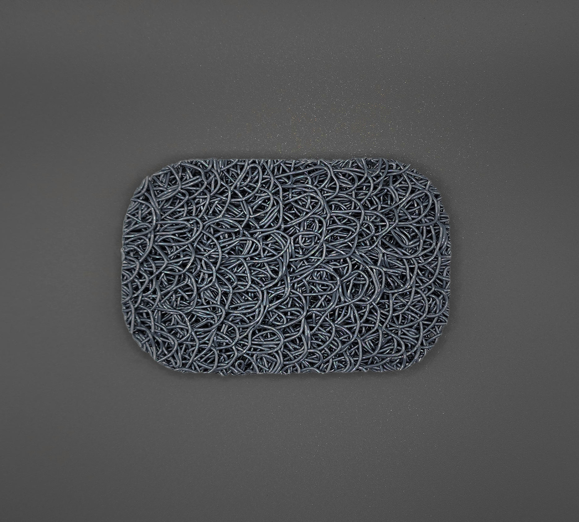 Charcoal gray soap saver