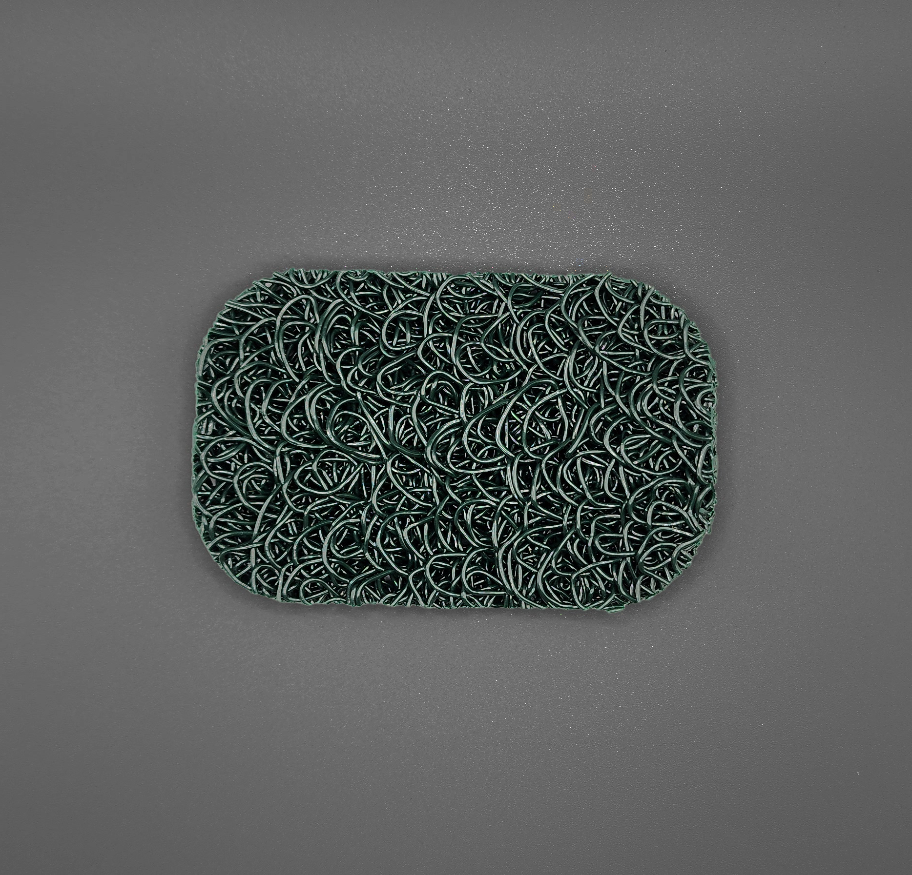 Dark green soap saver