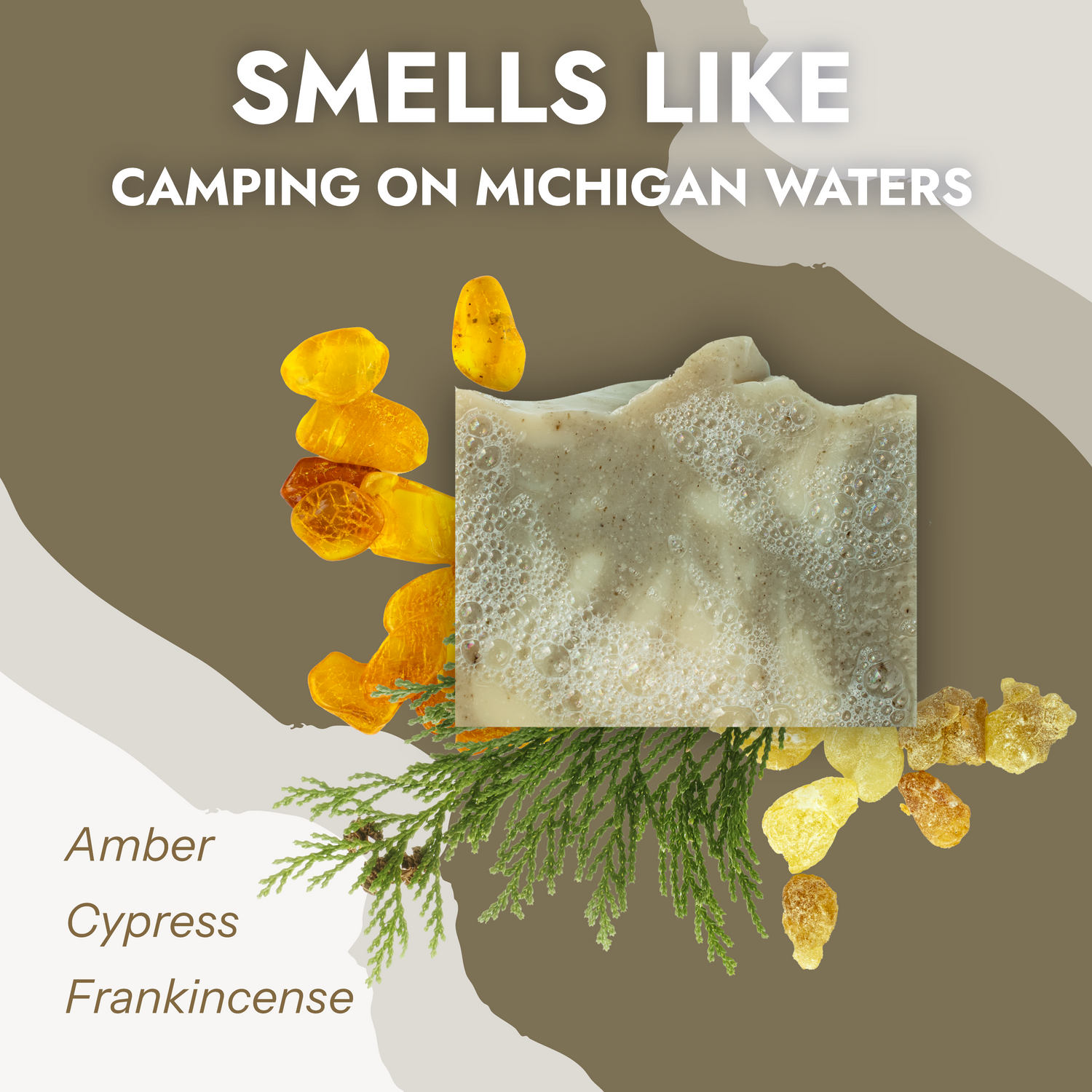 Petoskey Stone Bar Soap