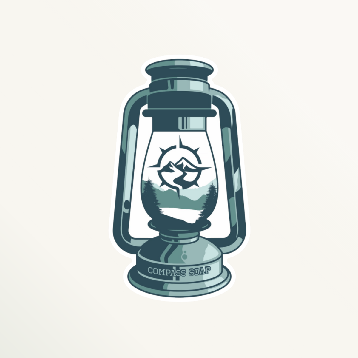 Lantern Sticker