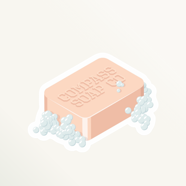 Soap Sticker